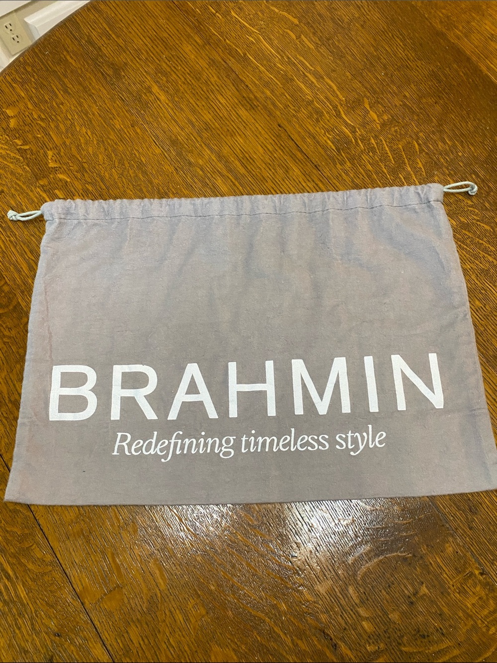 Brahmin Dust Bag with drawstring 16 x 11